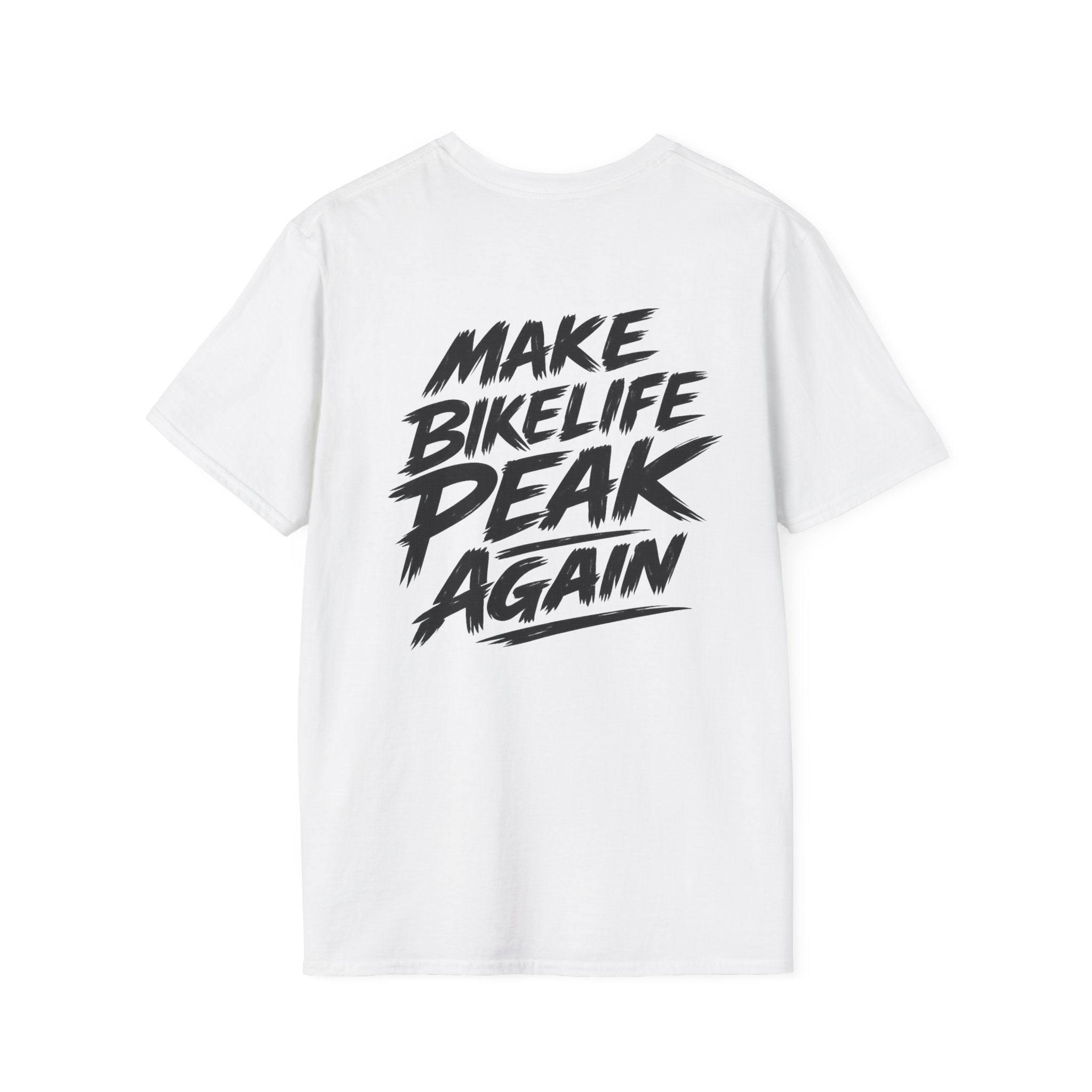 Make Bikelife peak again white tee